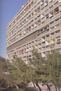 Le Corbusier - Unité d'Habitation - Marsella - detall