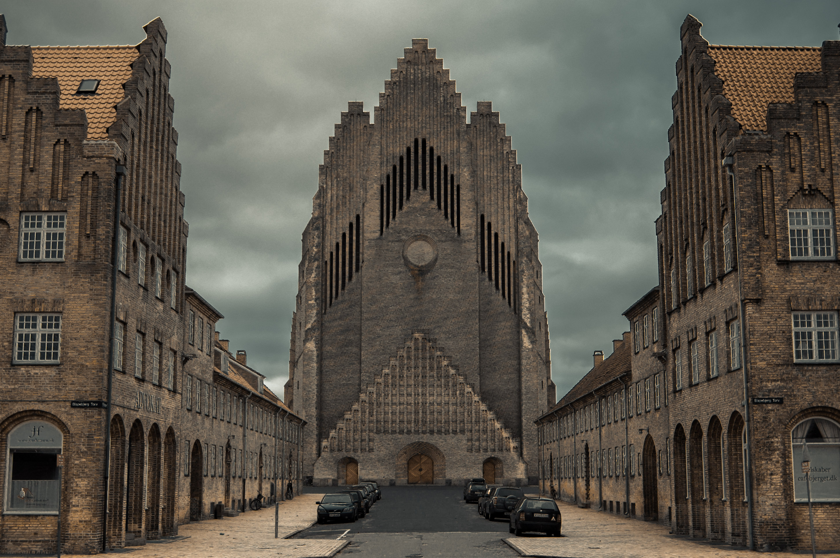 Copenhagen - Grundvig Memorial Church - 1940 (1)
