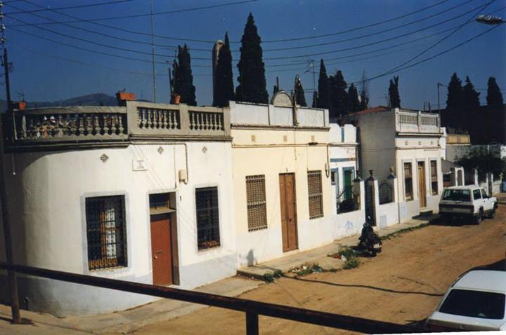 Carrer Llívia, 1985, prop del Cementiri de Sant Andreu, avui aparcament d'Heron City