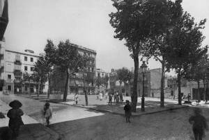 plaça del Diamant, 1918